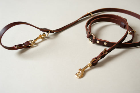 LONG LEATHER MULTI LEAD