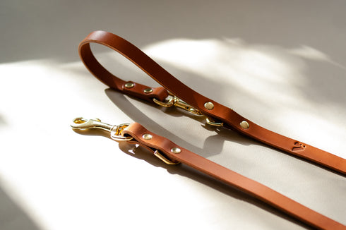 LONG LEATHER MULTI LEAD