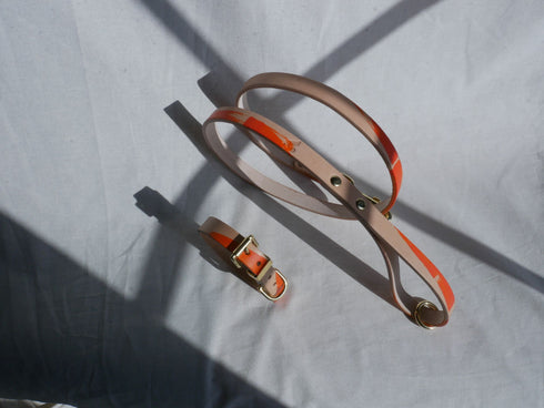 CLASSIC LEATHER COLLAR / INK COLLECTION / BRUSH