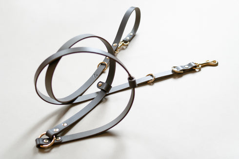 LONG LEATHER MULTI LEAD