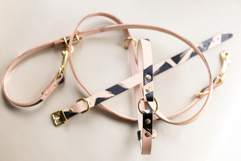 LONG LEATHER MULTI LEAD / INK COLLECTION / BRUSH