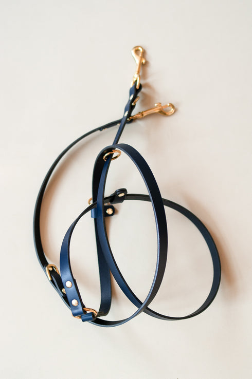 LONG LEATHER MULTI LEAD