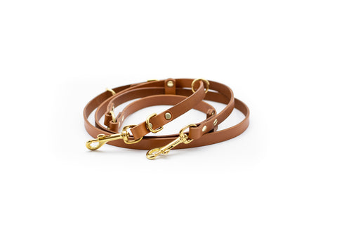 LONG LEATHER MULTI LEAD