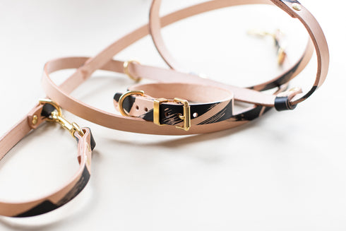 CLASSIC LEATHER COLLAR / INK COLLECTION / BRUSH